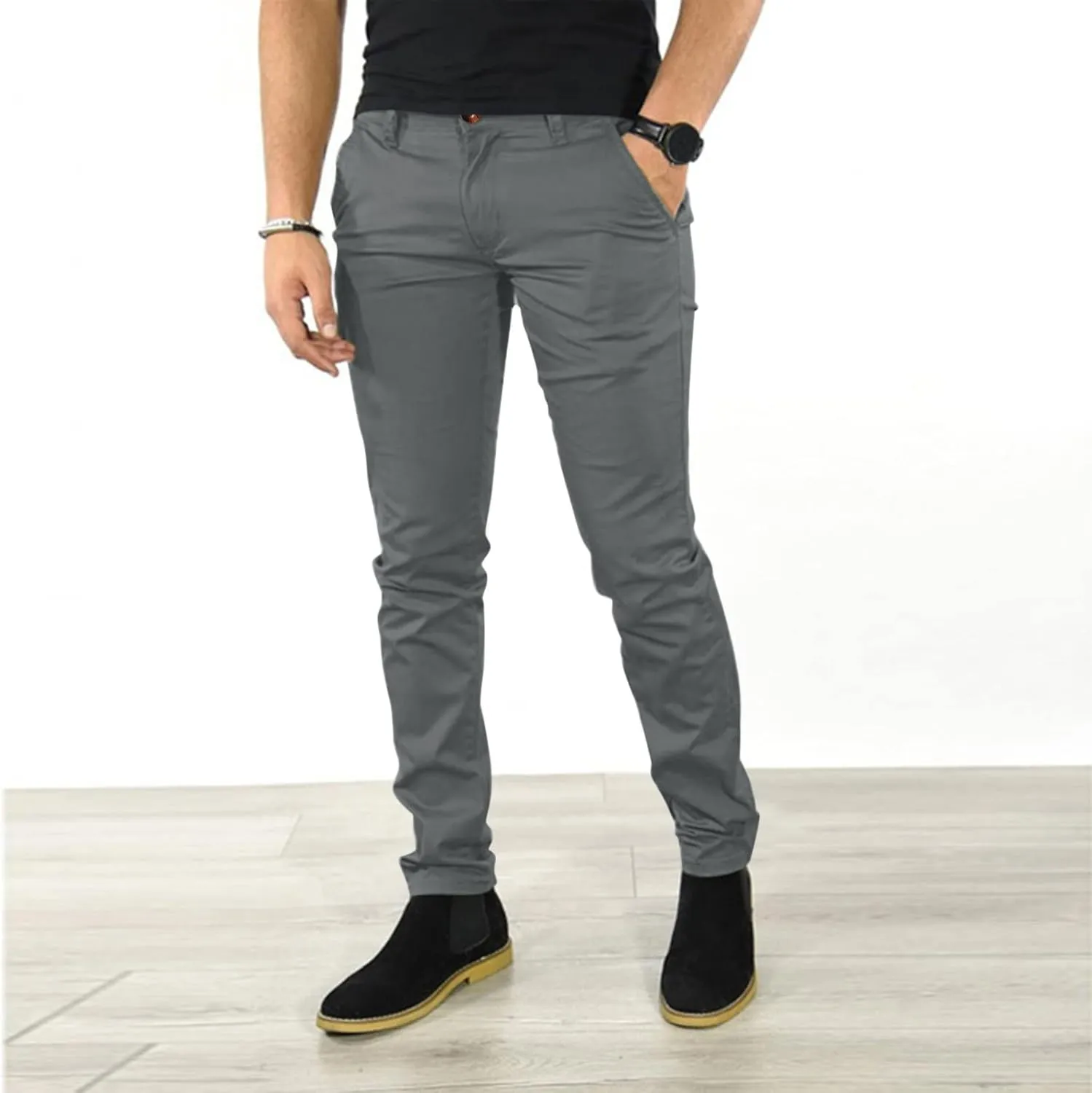 Cargo Pants for Men Relaxed Fit Cargo Sweatpants Heavyweight Fleece Active Gym Workout Sweat Pants Men's Sweatpants