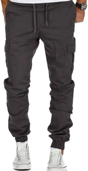 Cargo Pants for Men,Mens Fashion Joggers Sports Pants Cotton Pants Gym Sweatpants Trousers Casual Long Pant
