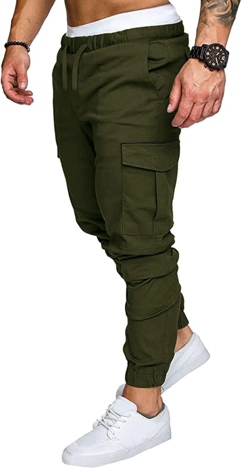 Cargo Pants for Men,Outdoor Tactical Pants Water Resistant Ripstop Pants Lightweight Hiking Work Pants Apparel
