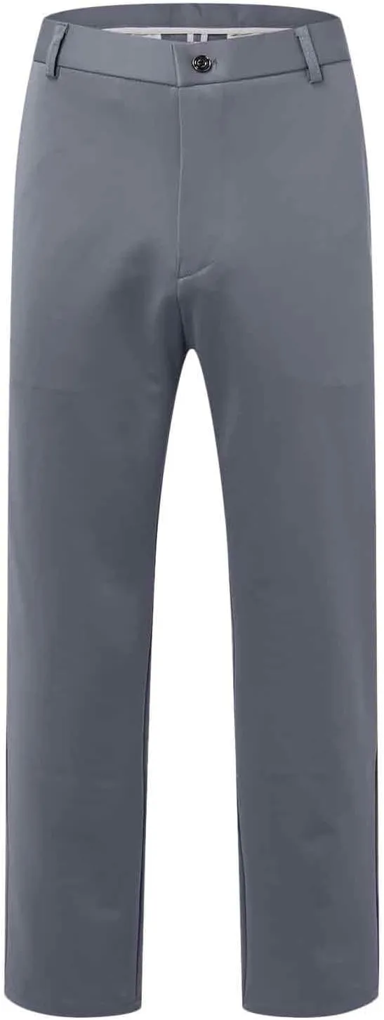 Dress Pants for Men's,Fashion Print Slim Fit Business Work Suit Pants Straight Leg Slacks Suit Trousers