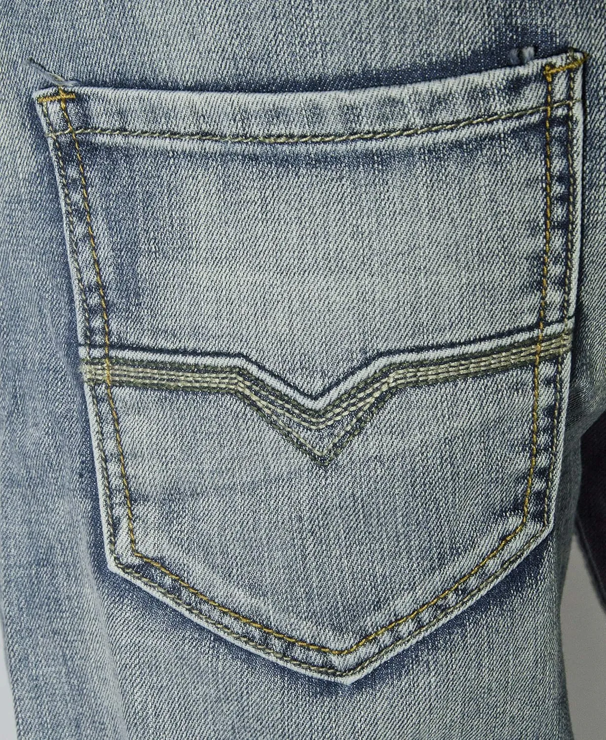 Flypaper Mens Fashion Bootcut Blue Jeans Regular Fit Mens Work Pants