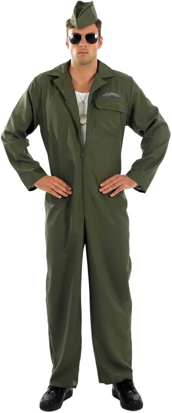 fun shack mens Mens Aviator Flightsuit