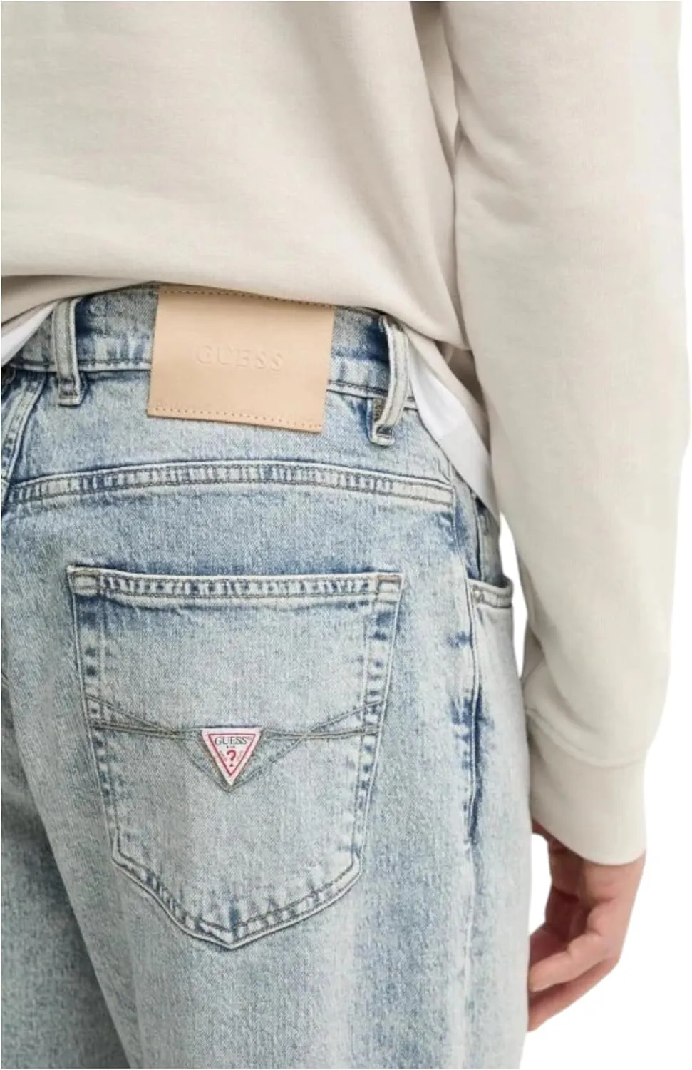 GUESS Men's Eco Finnley Tapered Jeans