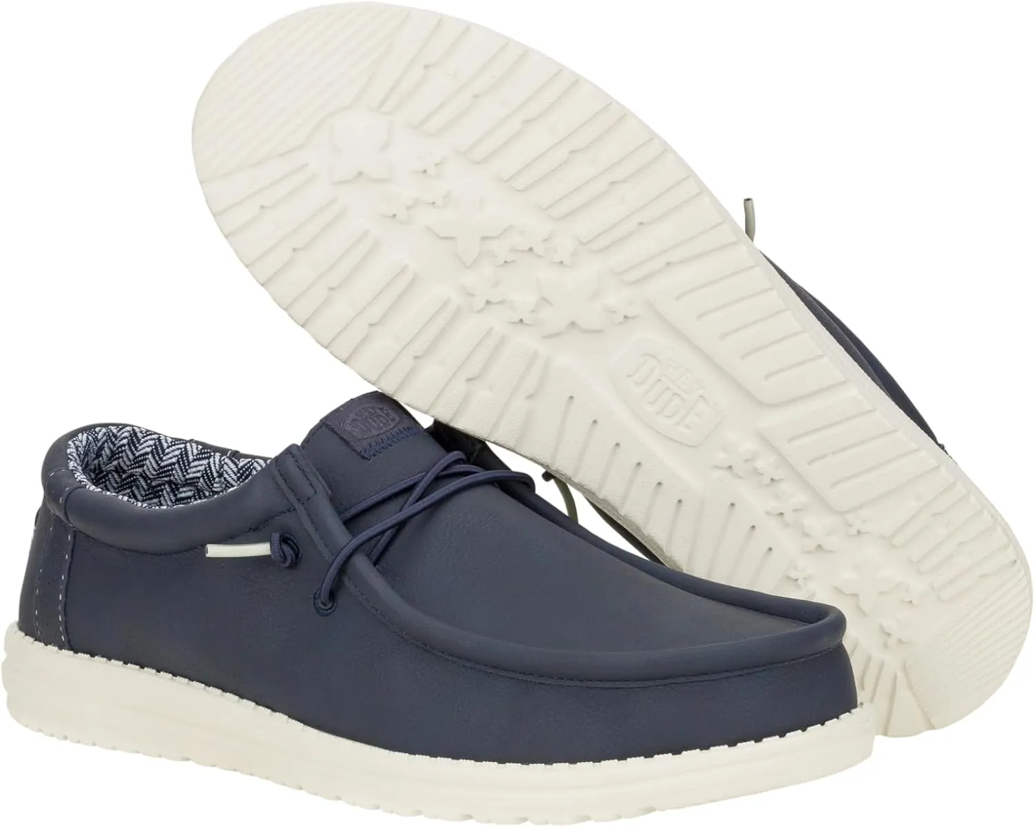 Hey Dude Men's Wally Classic, Mens Shoes, Men's Slip-on Loafers, Comfortable & Light-Weight