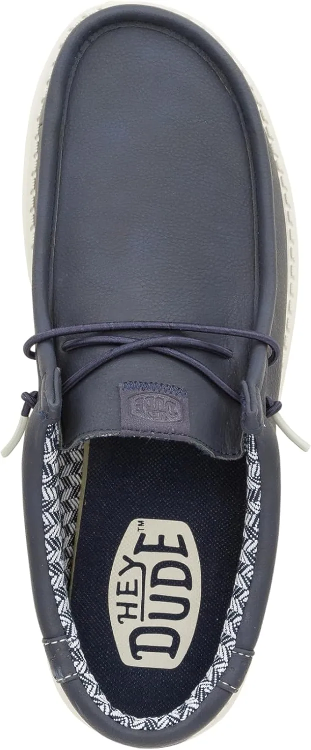 Hey Dude Men's Wally Classic, Mens Shoes, Men's Slip-on Loafers, Comfortable & Light-Weight
