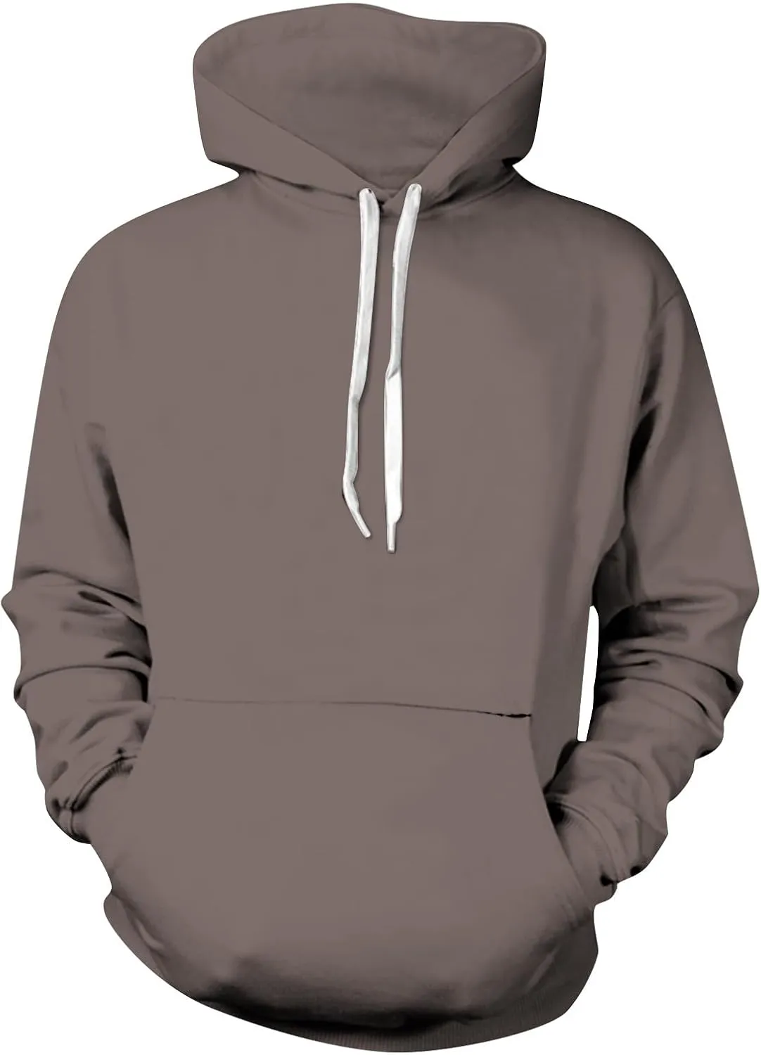 Hoodies for Men 2024 Men's Fleece Pullover Hoodie Loose Fit Ultra Soft Hooded Sweatshirt with Pockets