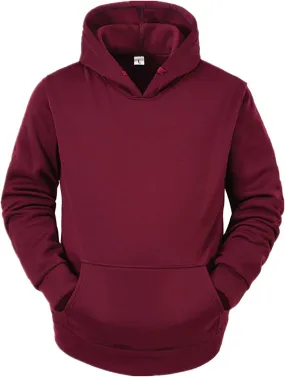 Hoodies For Men Fleece Pullover Autumn And Winter Hooded Sweater Long Sleeve Sweater Top