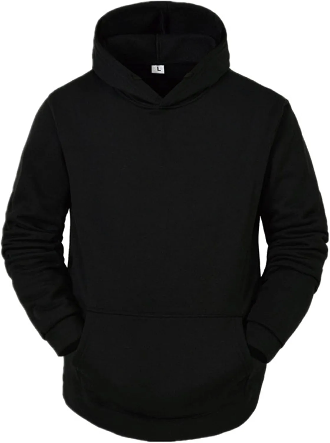 Hoodies for Men,Mens Fashion Athletic Hoodies Sport Sweatshirt Solid Color Fleece Pullover Lightweight Hiking Jacket