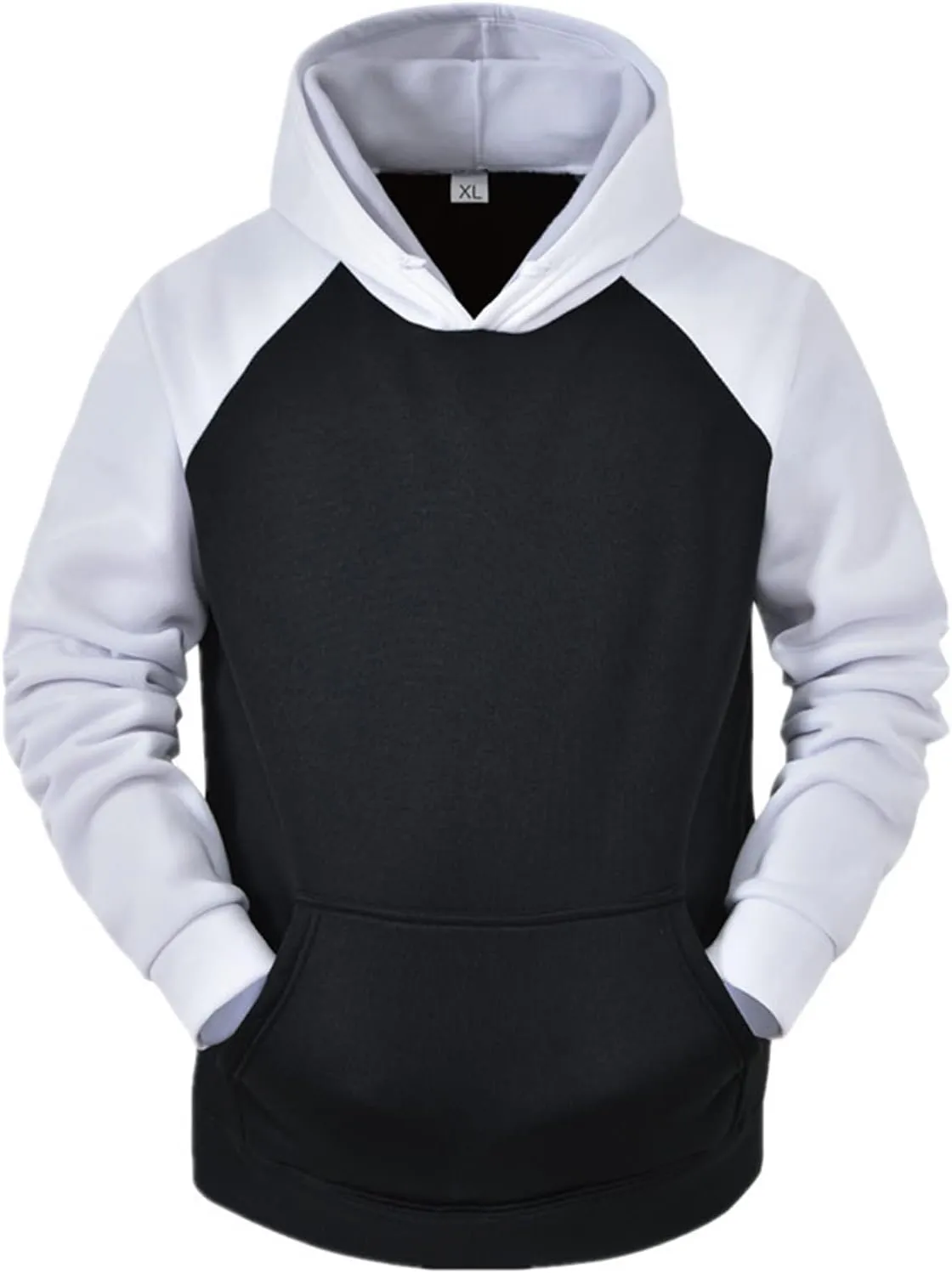 Hoodies for Men,Mens Fashion Athletic Hoodies Sport Sweatshirt Solid Color Fleece Pullover Lightweight Hiking Jacket
