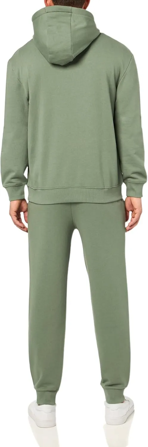 HUGO mens Center Logo Cotton Track Suit