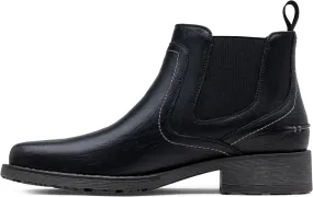 Jousen Chelsea Boots Men Square Toe Ankle Mens Western Boots Casual Slip On Boots for Men