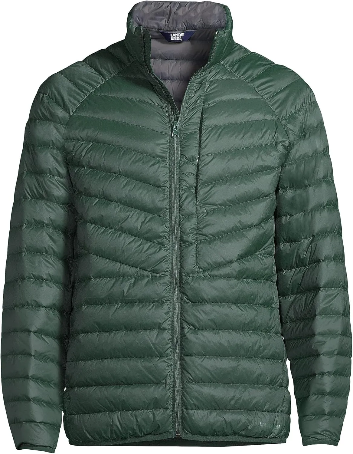 Lands' End Mens UL Packable Down Jacket Coat
