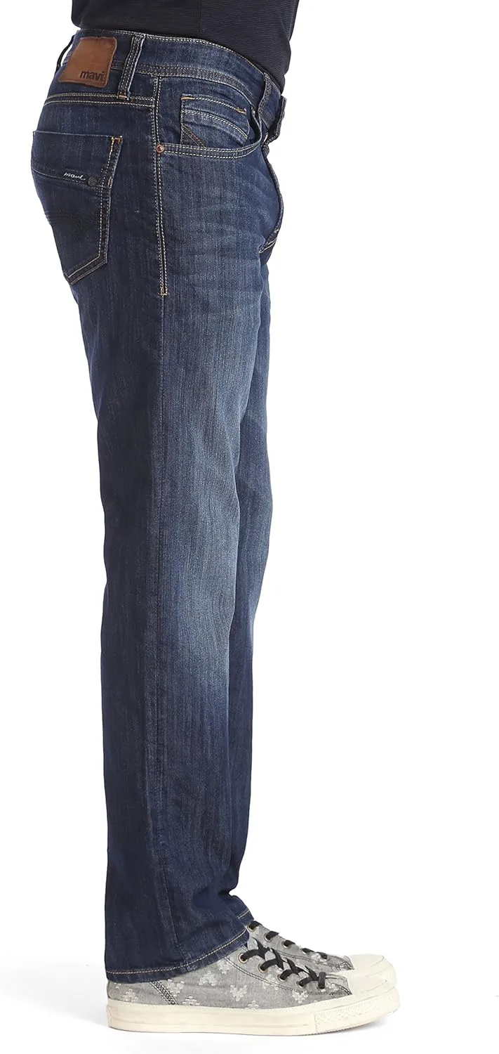 Mavi Men's Zach Regular Rise Straight Leg Jeans