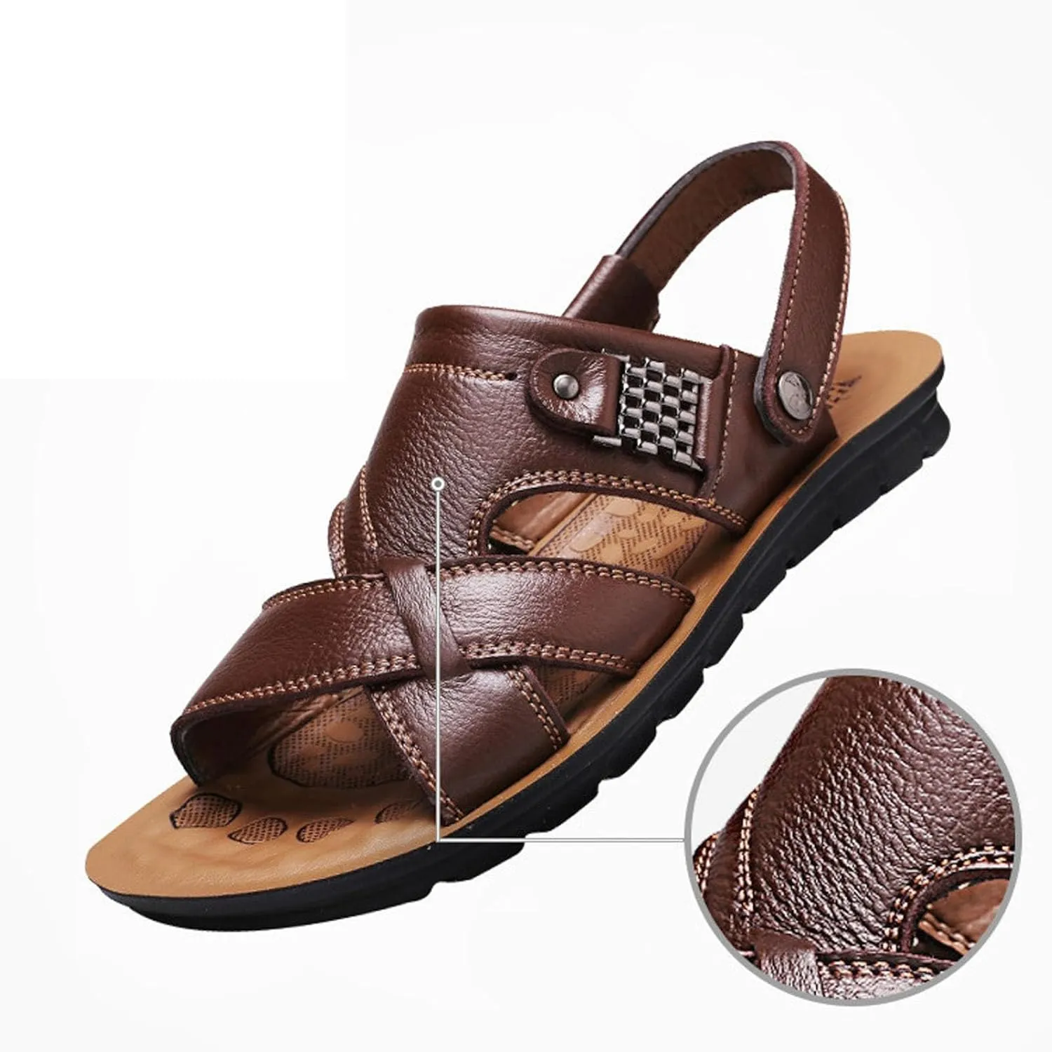 Mens Athletic Sandals Mens Beach Sandals Men Summer Shoes Summer Comfortable Breathable Outdoor Sandal