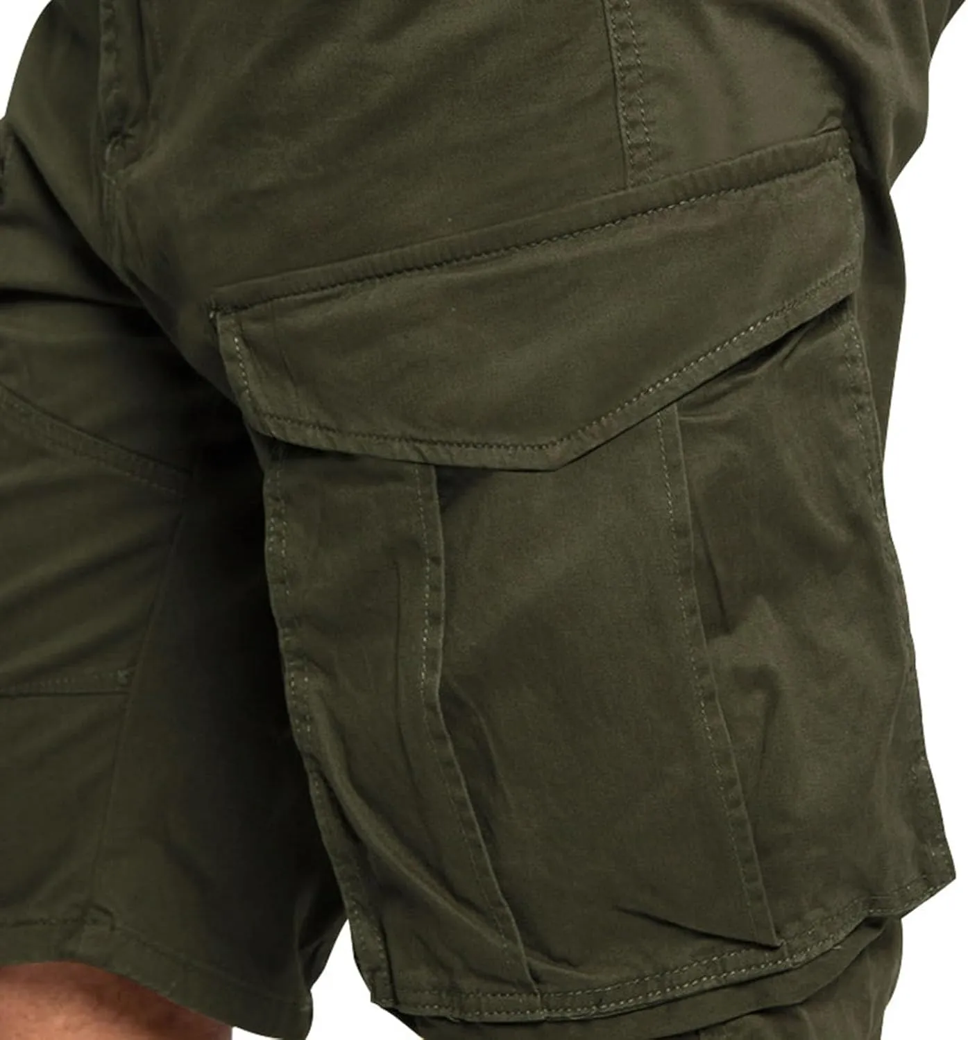 Mens Cargo Shorts 2025 Casual Twill Hiking Summer Pants Loose Solid Outdoor Fishing Baggy Shorts with 4 Pockets