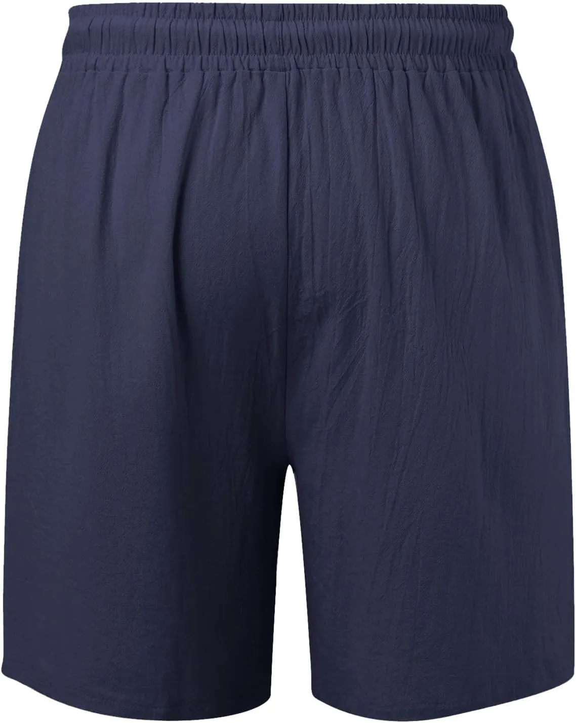 Men's Chino Shorts Casual Elastic Waist Drawstring Lightweight Workout Lounge Beach Jersey Sweat Shorts