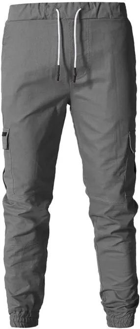 Men's Hiking Cargo Pants Lightweight Joggers for Men Lined Sweatpants for Men Scrubs Joggers for Mens Green Pants