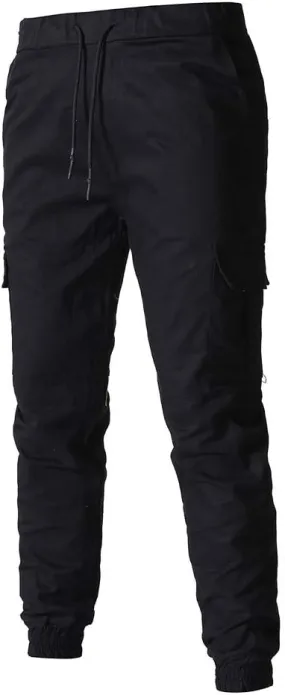 Men's Hiking Cargo Pants Lightweight Joggers for Men Lined Sweatpants for Men Scrubs Joggers for Mens Green Pants