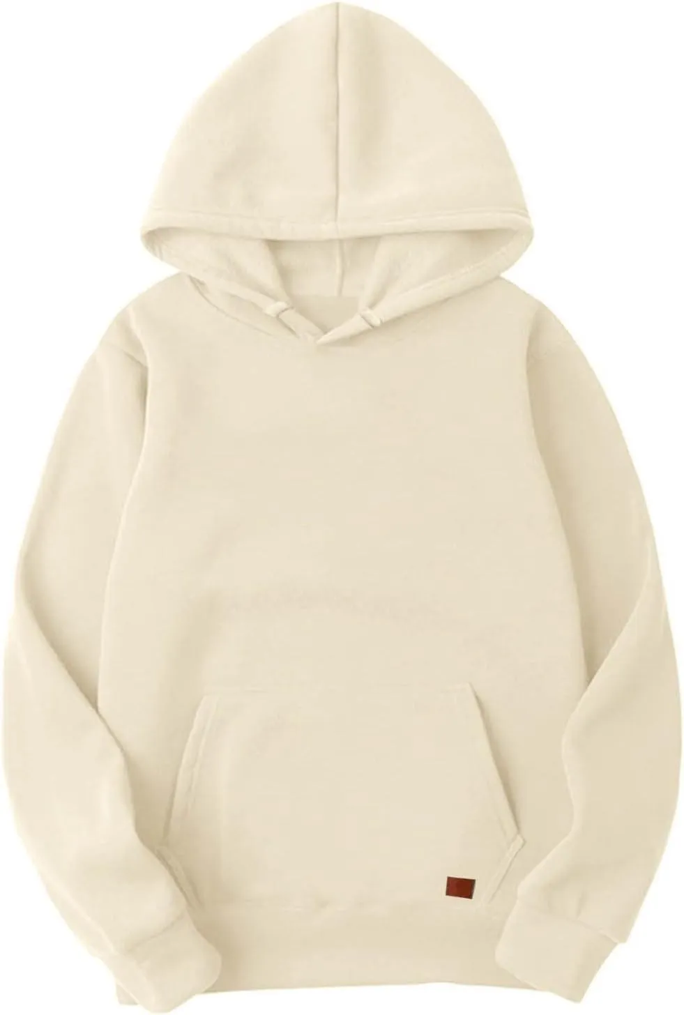 Mens Hoodie Heavyweight Fleece Hoodie Sweatshirt for Men Oversized Pullover Hoodie with Pocket Causal Sportswear