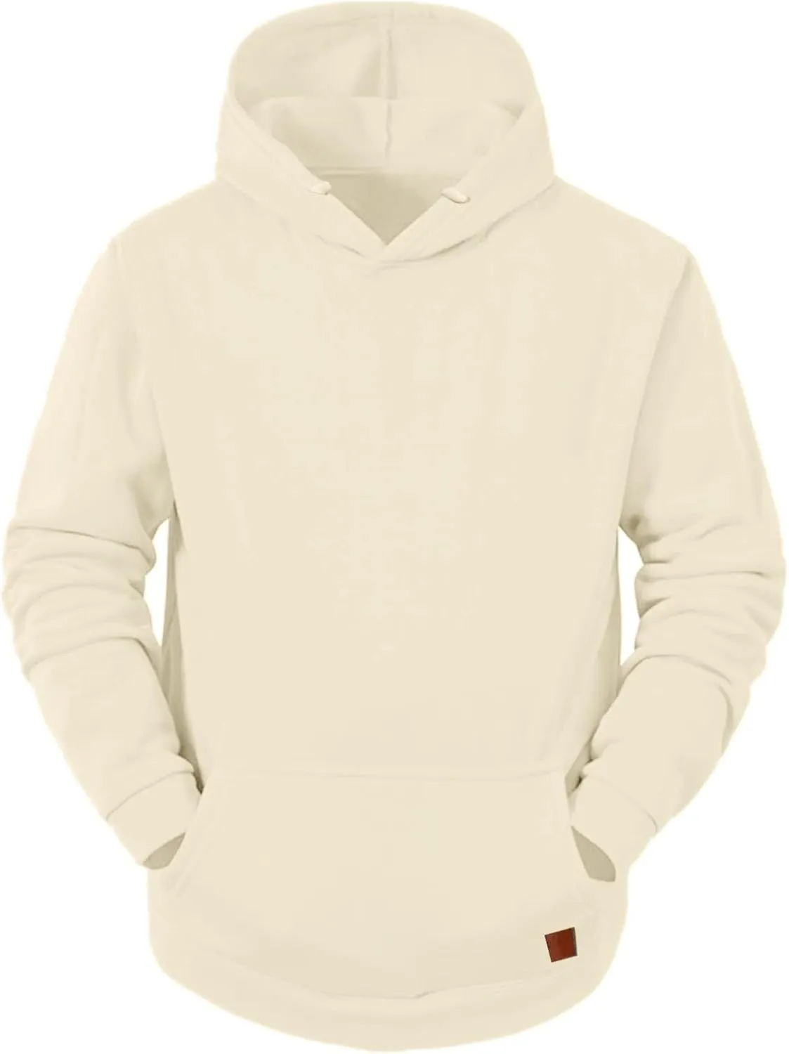 Mens Hoodie Heavyweight Fleece Hoodie Sweatshirt for Men Oversized Pullover Hoodie with Pocket Causal Sportswear