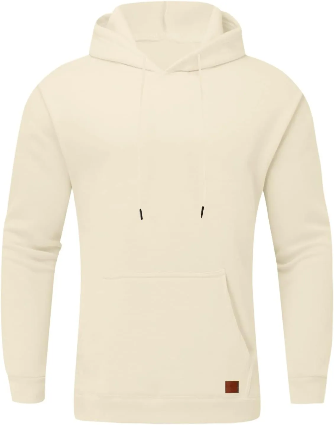 Mens Hoodie Heavyweight Fleece Hoodie Sweatshirt for Men Oversized Pullover Hoodie with Pocket Causal Sportswear