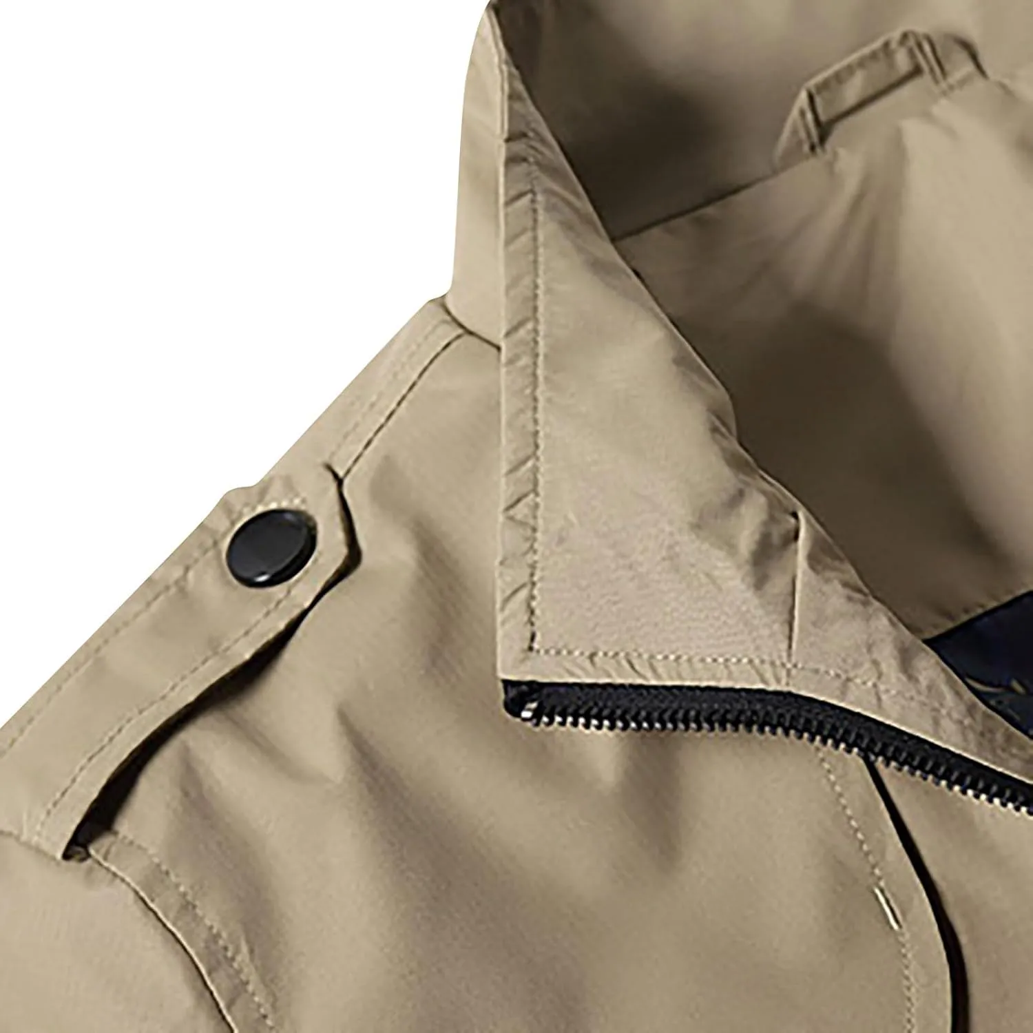 Mens Lightweight Jackets Casual Spring Fall Zip up Long Sleeve Windbreaker Big and Tall Fashion Stylish Outdoor Coats