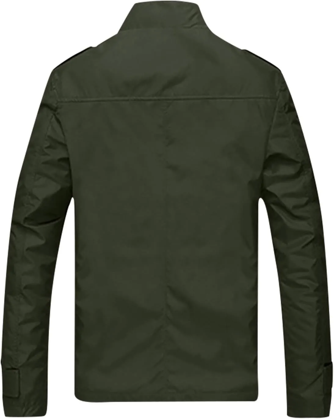 Mens Lightweight Jackets Casual Spring Fall Zip up Long Sleeve Windbreaker Big and Tall Fashion Stylish Outdoor Coats