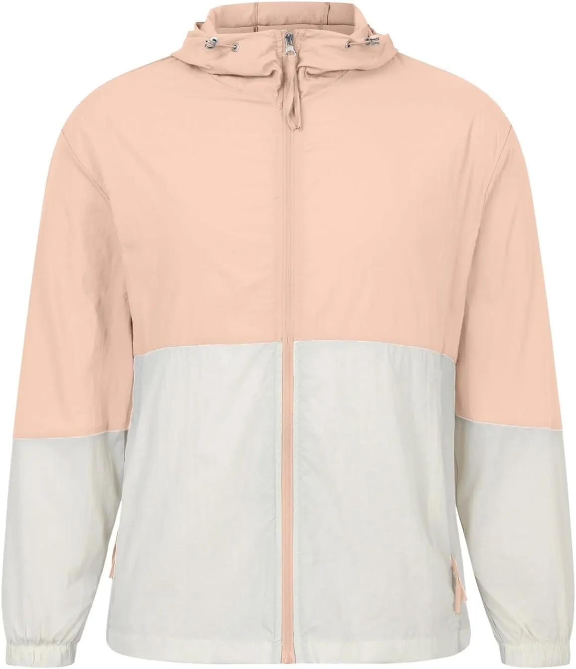 Men's Lightweight Windbreaker Jackets Outdoor Hooded Pocket Raincoat Jacket Men Zipper Cardigan Sweater Men's Cardigan