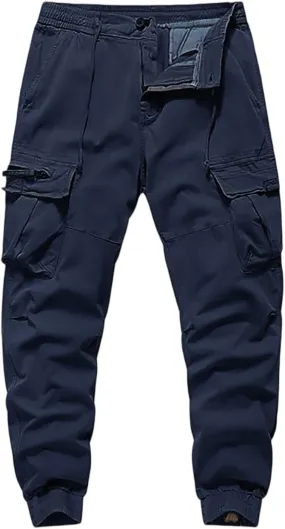 Men's Loose Fit Cargo Pants Running Training Pants