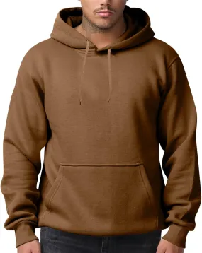 Mens Oversized Hoodies Casual Fleece Long Sleeve Crewneck Hooded Sweatshirt Big And Tall Pullover Shirts S-3XL