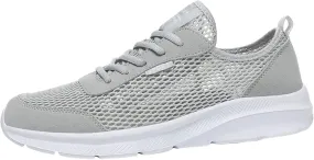 Men's Running Shoes Casual Slip on Walking Tennis Gym Sneakers Lightweight Breathable Mesh Workout Sports Sneakers