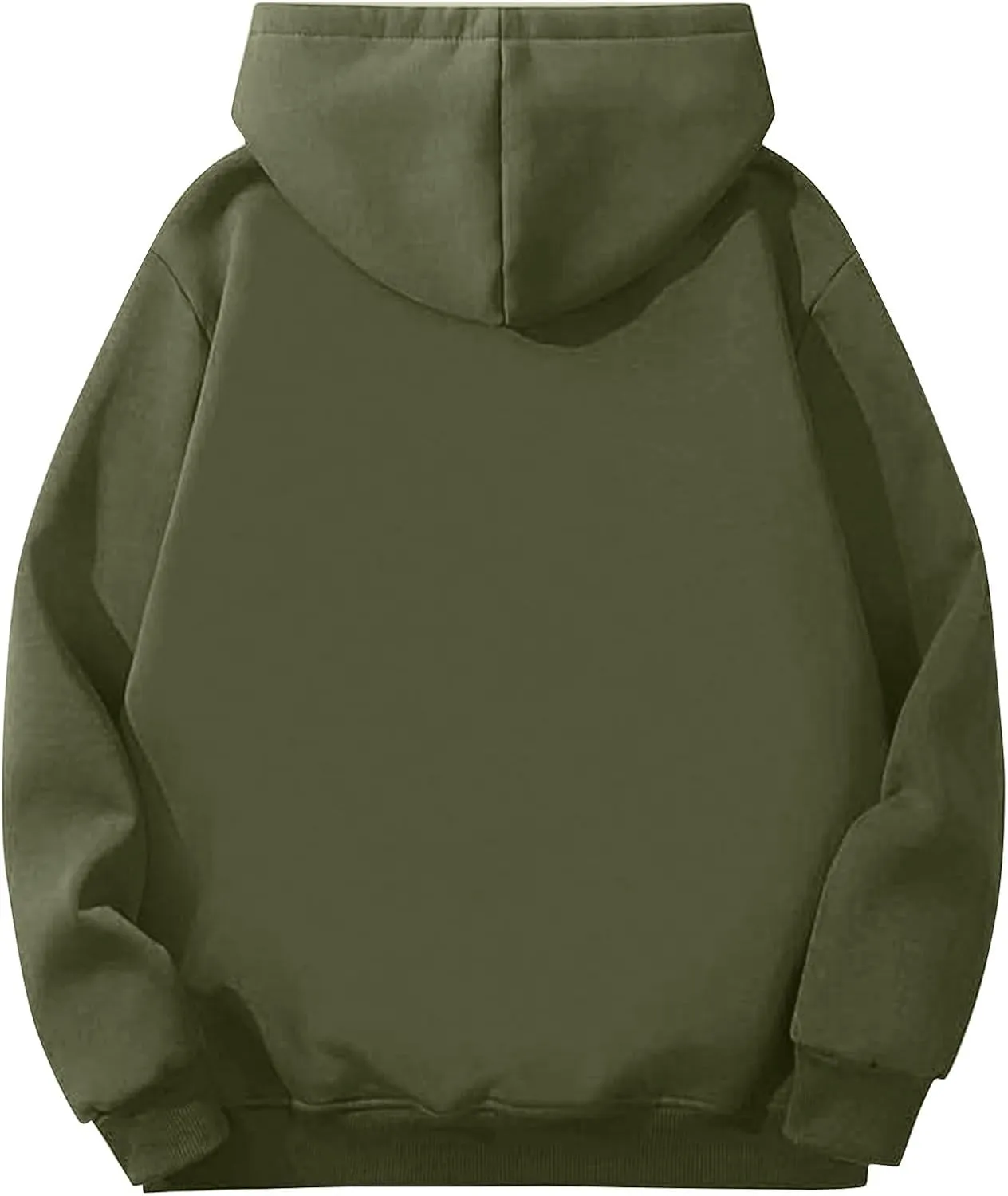 Mens Sherpa Fleece Lined Hoodie Winter Warm Heavyweight Thick Hooded Sweatshirts Kangaroo Pocket Hoodies S-3XL