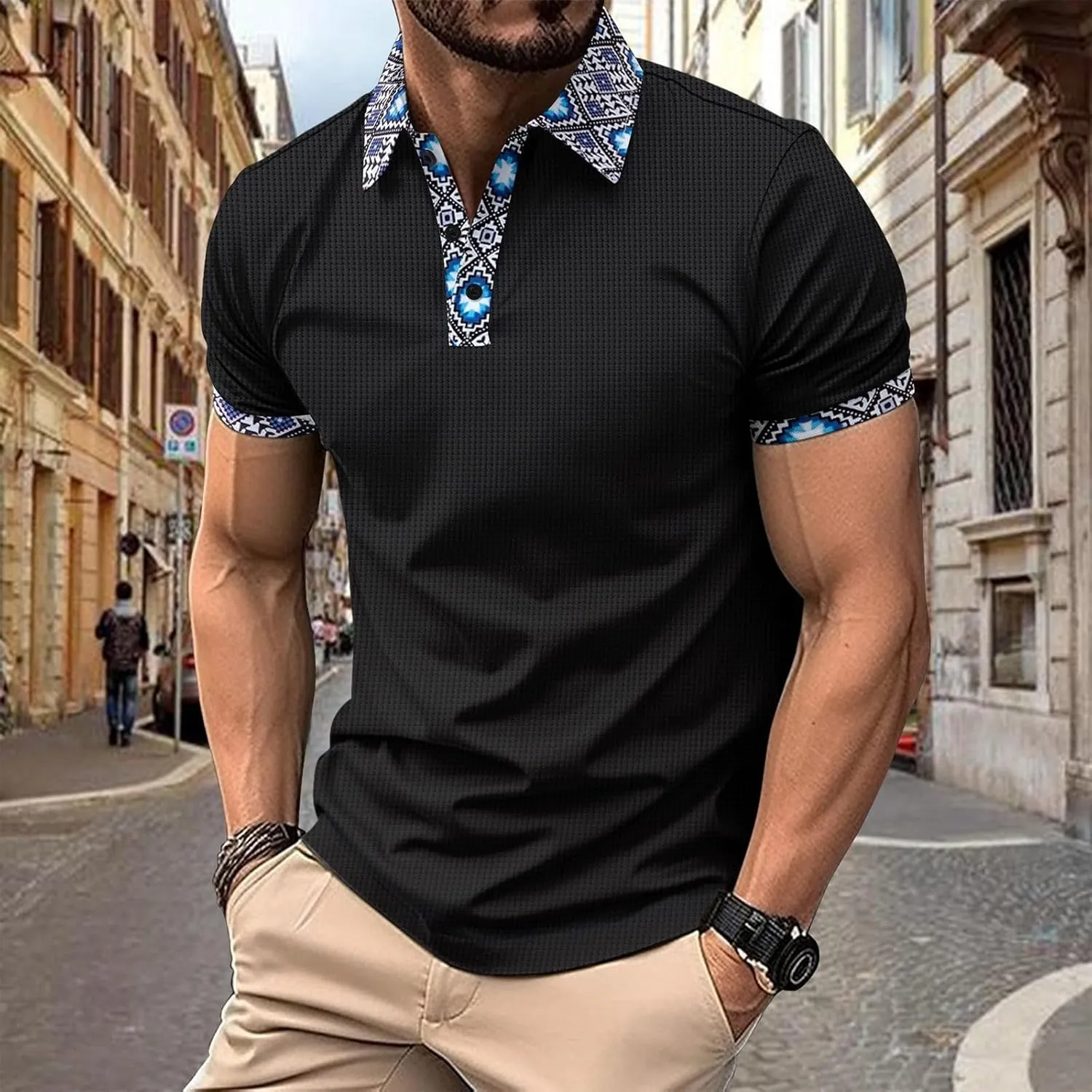 Mens Shirts Casual Mens Hawaiian Shirt Funny Shirts for Men- Mens Beach Shirts Mens Golf Shirt