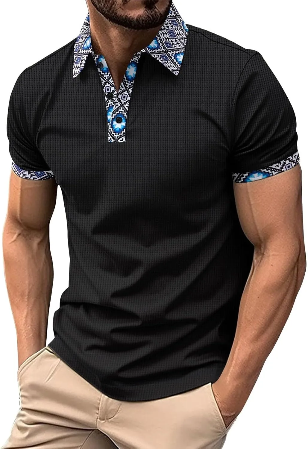 Mens Shirts Casual Mens Hawaiian Shirt Funny Shirts for Men- Mens Beach Shirts Mens Golf Shirt
