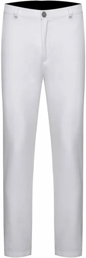 Men's Slim-Fit Flat-Front Dress Pant Classic Fit Flex Waist Suit Pants Wrinkle-Resistant Expandable-Waist Chino Pant
