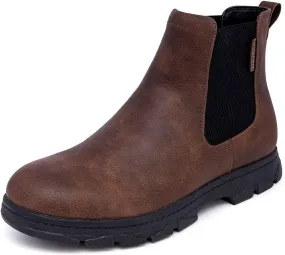 Nautica Men's Chelsea Boot Slip-On Dress Ankle Shoe Chukka Desert Boots-Wuzer