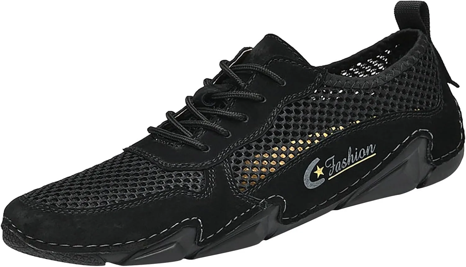 New Men's Outdoor Sports Shoes for Casual Anti Slip Hiking Breathable Mesh Men's Shoes for Summer Outdoor