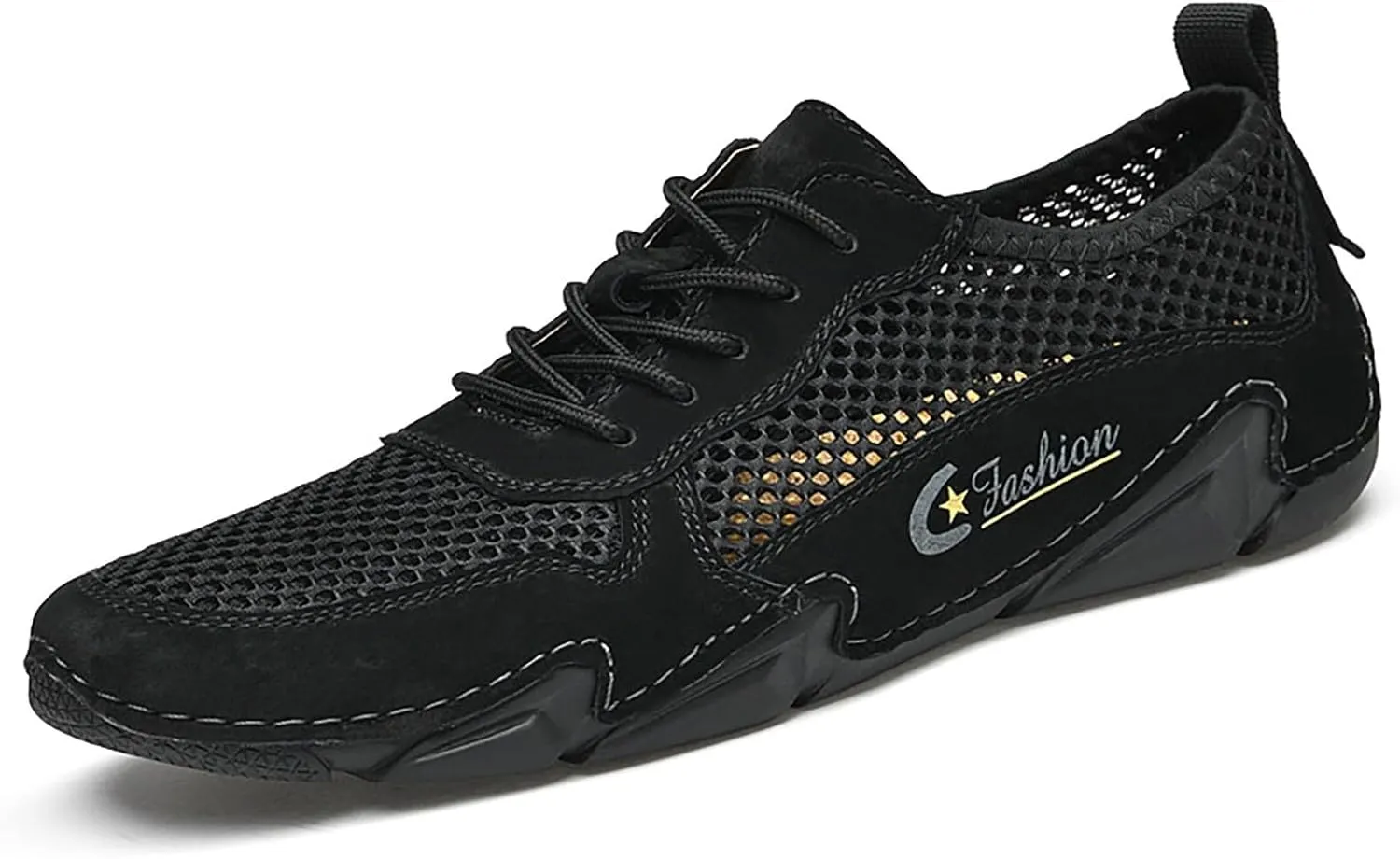 New Men's Outdoor Sports Shoes for Casual Anti Slip Hiking Breathable Mesh Men's Shoes for Summer Outdoor