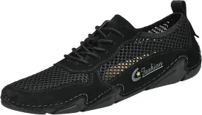 New Men's Outdoor Sports Shoes for Casual Anti Slip Hiking Breathable Mesh Men's Shoes for Summer Outdoor