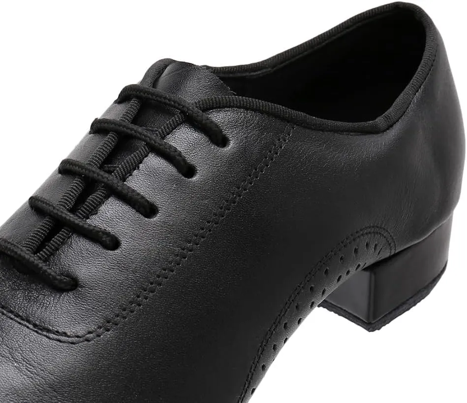 SWDZM Latin Ballroom Mens Practice Dance Shoes Salsa Dancing Performance Shoes Mens