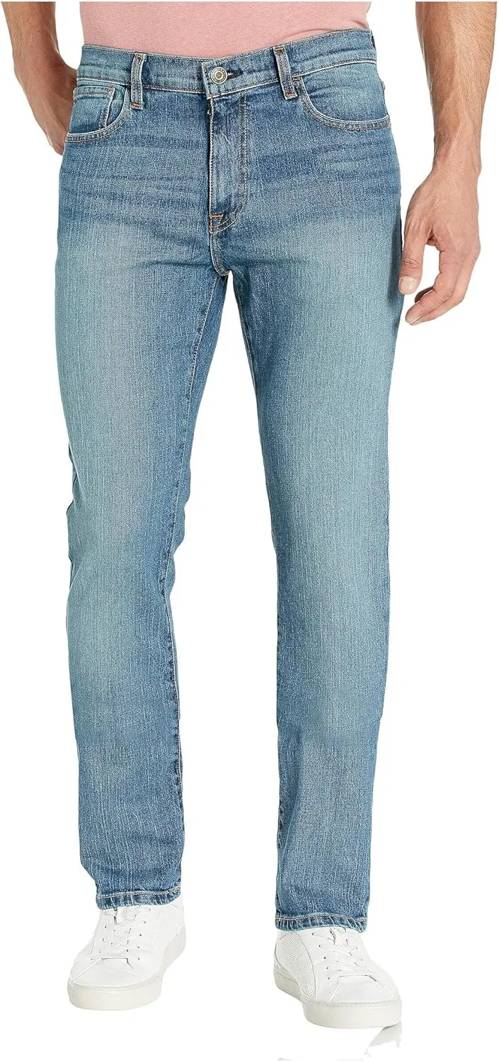 Tommy Hilfiger Men's Straight Fit Stretch Jeans