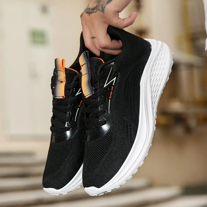 WCIDFY Running Tennis Shoes for Mens Non-Slip Workout Sneakers Fashion Lace-Up Mens Walking Shoes