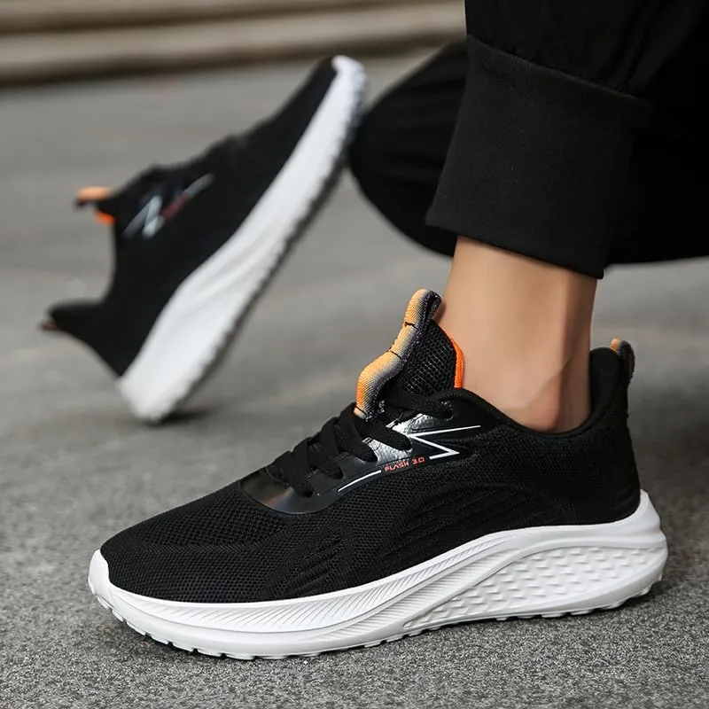 WCIDFY Running Tennis Shoes for Mens Non-Slip Workout Sneakers Fashion Lace-Up Mens Walking Shoes