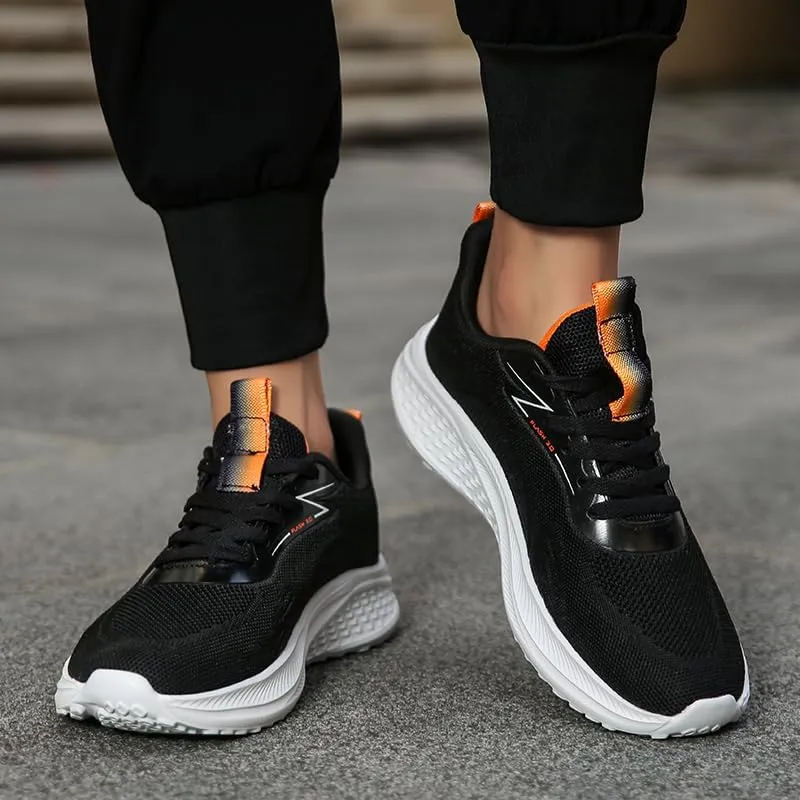 WCIDFY Running Tennis Shoes for Mens Non-Slip Workout Sneakers Fashion Lace-Up Mens Walking Shoes