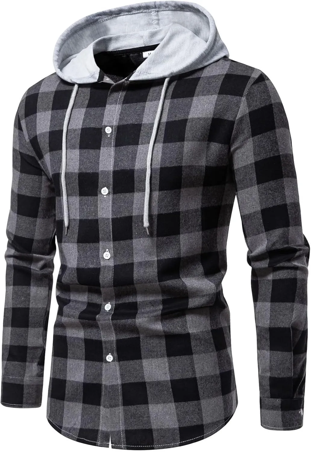 Windbreaker Spring Fall Casual Jackets for Men Mens Spring And Autumn Fashion Leisure Solid Color Buckle Lapel Denim