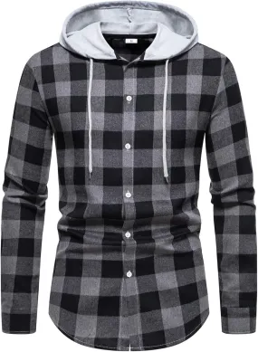 Windbreaker Spring Fall Casual Jackets for Men Mens Spring And Autumn Fashion Leisure Solid Color Buckle Lapel Denim