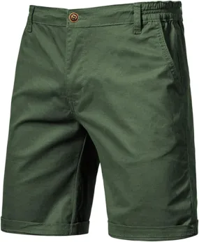 Ymosrh Men's Shorts Casual Color Outdoors Pocket Beach Work Trouser Shorts Pant Casual Shorts, M-2XL