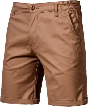 Ymosrh Men's Shorts Casual Color Outdoors Pocket Beach Work Trouser Shorts Pant Casual Shorts, M-2XL