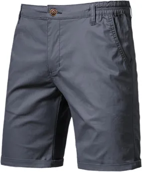 Ymosrh Men's Shorts Casual Color Outdoors Pocket Beach Work Trouser Shorts Pant Casual Shorts, M-2XL